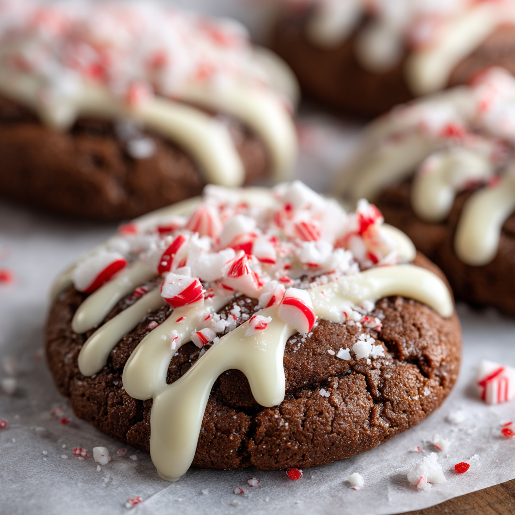 Your New Holiday Favorite: Peppermint Chocolate Brownie Cookies